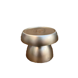 Boleira Cogumelo Pequena Prato Doces Só Boleiras Dourado