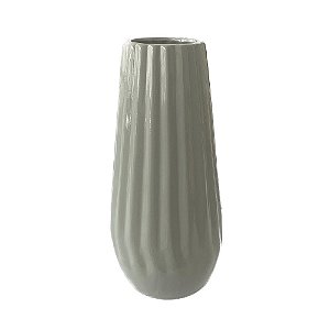 VASO CERAMICA LONDRES CINZA