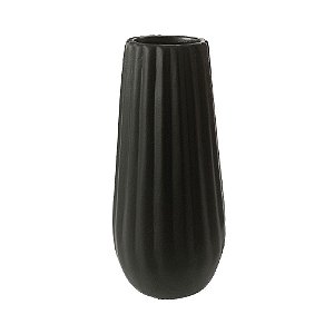 VASO CERAMICA LONDRES PRETO FOSCO