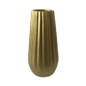 VASO CERAMICA LONDRES DOURADO