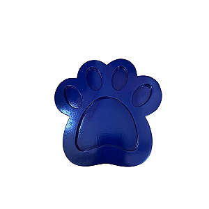 Bandeja Patinha Mdf Pequeno Azul Royal Decoração Festa