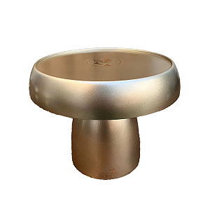Boleira Cogumelo Grande Prato Doces Só Boleiras Dourado