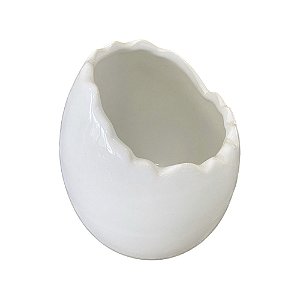Ovo Ceramica Grande Branco