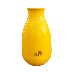 VASO COGUMELO GRANDE AMARELO GEMA