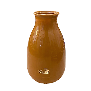 Vaso Cogumelo Grande Só Boleiras Decorativo Festas Mostarda