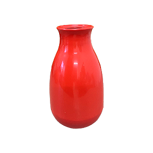 VASO COGUMELO GRANDE VERMELHO