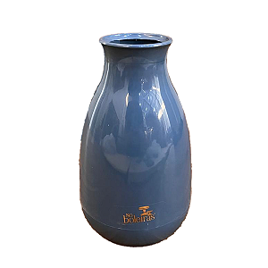 VASO COGUMELO GRANDE AZUL GRIS