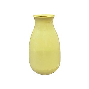 Vaso Cogumelo Grande Só Boleiras Decorativo Amarelo Butter