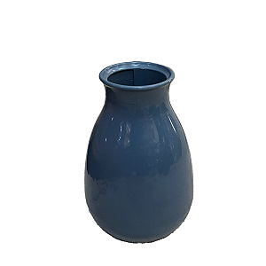 VASO COGUMELO MEDIO AZUL GRIS
