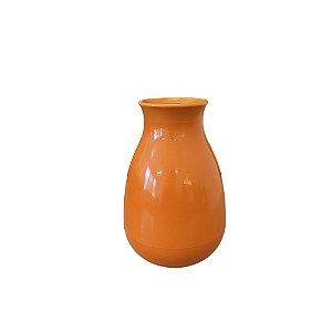 VASO COGUMELO MEDIO LARANJA