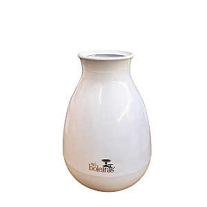 VASO COGUMELO MEDIO BRANCO