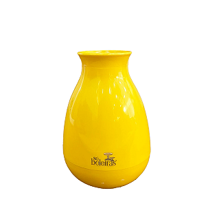 Vaso Cogumelo Médio Só Boleiras Decorativo Festa Amarelo