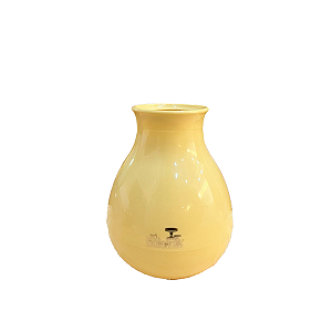 Vaso Cogumelo Pequeno Só Boleiras Decorativo Festa Amarelo Butter