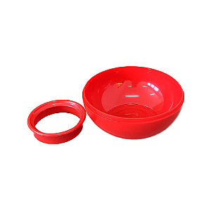 Acessório Para Vaso Cogumelo Só Boleiras Festa Vermelho
