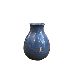 VASO COGUMELO PEQUENO AZUL GRIS