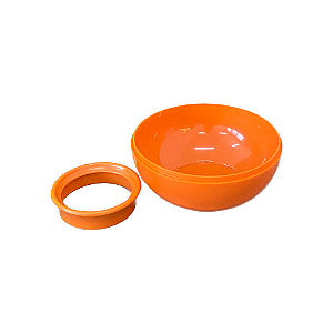 Acessório Para Vaso Cogumelo Só Boleiras Festa Laranja