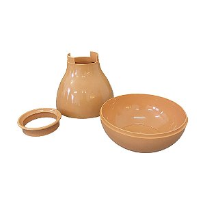 Vaso Cogumelo Pequeno Só Boleiras Decorativo Festa Papaya