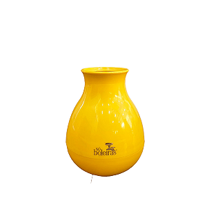 Vaso Cogumelo Pequeno Só Boleiras Decorativo Festa Amarelo