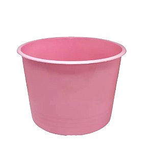 Balde De Pipoca Festas Lembrancinhas Rosa Bebê 1,5L