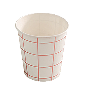 Copo De Papel Grid Rose Gold Festas 270ml 10 unidades