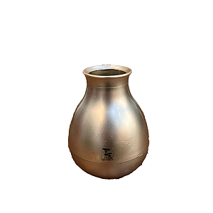Vaso Cogumelo Pequeno Só Boleiras Decorativo Festa Dourado