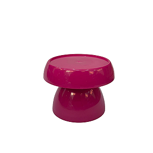 Boleira Cogumelo Pequena Prato De Doces Só Boleiras Fucsia