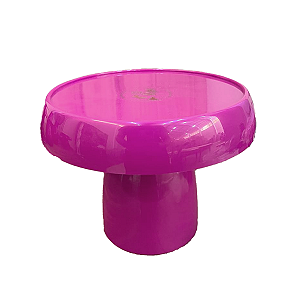 Boleira Cogumelo Grande Prato De Doces Só Boleiras Fucsia
