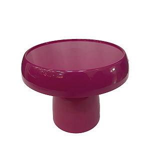 Boleira Cogumelo Grande Prato De Doces Só Boleiras Fucsia