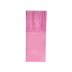 Papel De Seda Franjas Embalagem Balas Rosa 48unid Junco