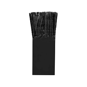 Papel De Seda Franja Embalagem Balas Preto 48uni Junco