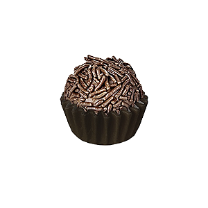 Forminha Docinhos Brigadeiro Simples Papel Tam 4 100u Marrom