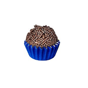Forminha Docinhos Brigadeiro Simples Tam 4 100u Azul Royal