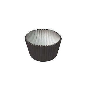 Forminha Docinhos Brigadeiro Simples Papel Tam 4 100u Preto