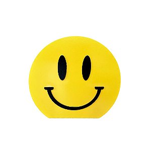 Cachepot Mdf Decorativo Emoji Sorriso Amarelo Pote De Festa