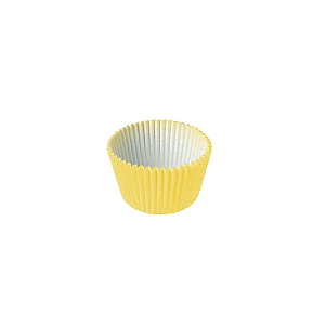 Forminha Amarelo Docinhos  Brigadeiro Tam 5 Papel 100u