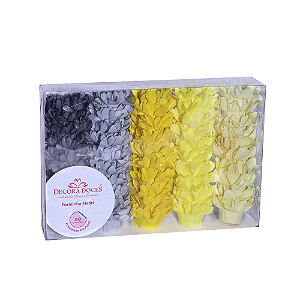 Forminha Madri Kit Boho 20 Decora Doces Embalagem 50 uni