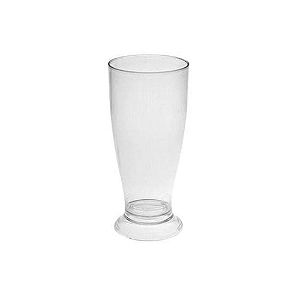Mini Tulipa Copo Bebidas Plástico Cristal 220ml Decoração