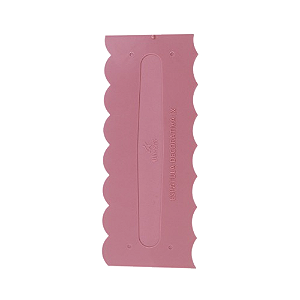 Espátula Decorativa Confeitaria Modelo Nº09 Rosa Bluestar