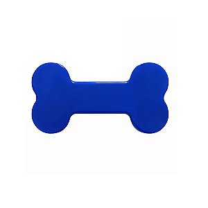 Tubete Formato Osso Azul Royal Lembrancinhas 6unid