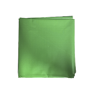 Toalha De Mesa Verde Perolada Selável Brilhante 80x80cm 10fls