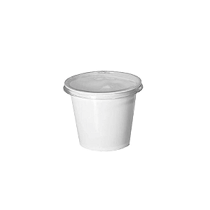 Embalagem G697 Plástica Pote Redondo Com Tampa 60ml 20un