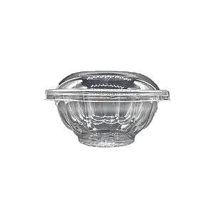 Embalagem G680 Plástica Sobremesas 250ml Transparente 10un