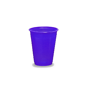 Copo Trik Roxo Descartável Plástico 200ml 50uni Festas