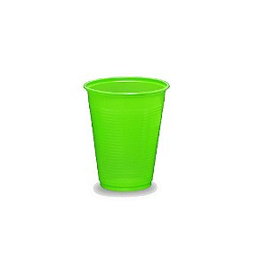 Copo Trik Verde Descartável Plástico 200ml 50uni Festas