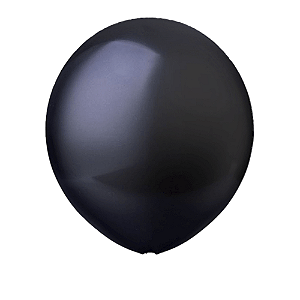 Balão Happy Day Preto 16" Bexiga Decoração 10unid