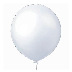 Balão Happy Day Branco 16" Bexiga Decoração 10unid