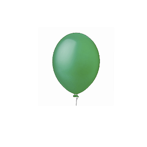Balão Happy Day Verde Bandeira 9" Bexiga Decoração 50unid
