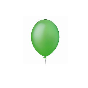 Balão Happy Day Verde Citrus 9" Bexiga Decoração 50unid