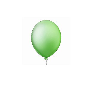 Balão Happy Day 9" Verde Neon Citrus Bexiga 30unid