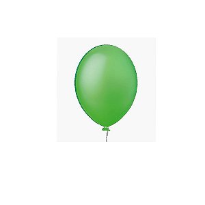 Balão Happy Day Liso Verde Citrus 8" Bexiga Decoração 50unid